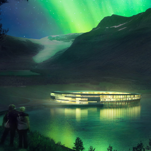Snøhetta компанийн шинэ төсөл: Норвеги дахь футуристик хэв маягтай зочид буудал