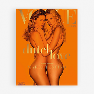 Даутцен Крез ба Лара Стоун нар Голландын Vogue сэтгүүлийн нүүрэнд гарлаа