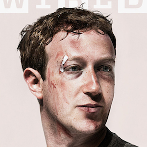 Марк Цукербергийн зодуулсан зураг Wired сэтгүүлийн нүүрэнд