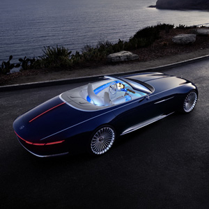 Засмал зам дээрх “дарвуулт онгоц”: Vision Mercedes-Maybach 6 Cabriolet