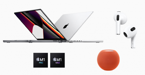 Apple компани шинэ MacBook Pro, AirPods болон HomePod Mini танилцууллаа