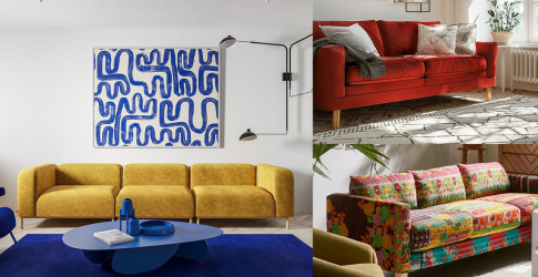 Интерьерийн шийдэл: Тод өнгийн буйдан