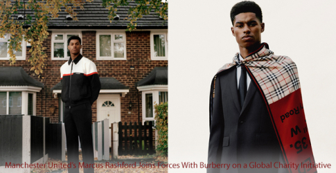 Залуу хөлбөмбөгчин Маркус Рашфордын Burberry брэндтэй хамтарсан сайн үйлсийн аян