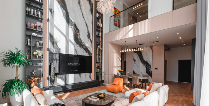 Амьдралын хэрэгцээ бүрийг нэг дор төвлөрүүлсэн King Tower хотхон