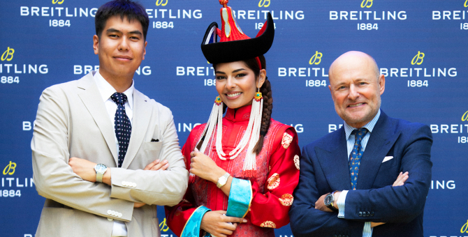 Дээд зэрэглэлийн бугуйн цагны Breitling брэнд Монголд нээгдлээ