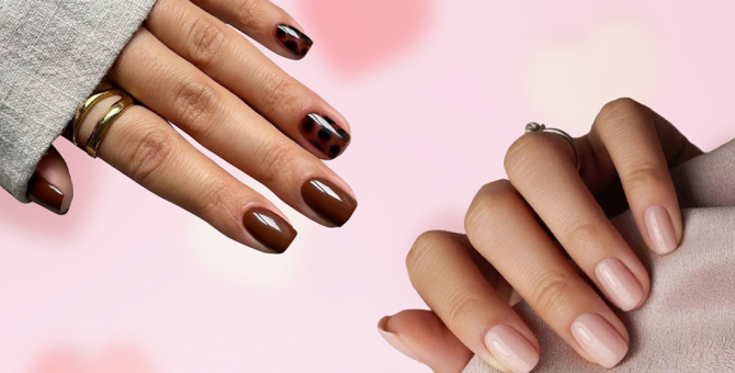 Валентины баяраар хэрэгжүүлэх маникюрын 5 санаа