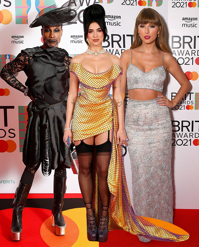 Brit Awards 2021: Улаан хивсний шилдэг төрхүүд