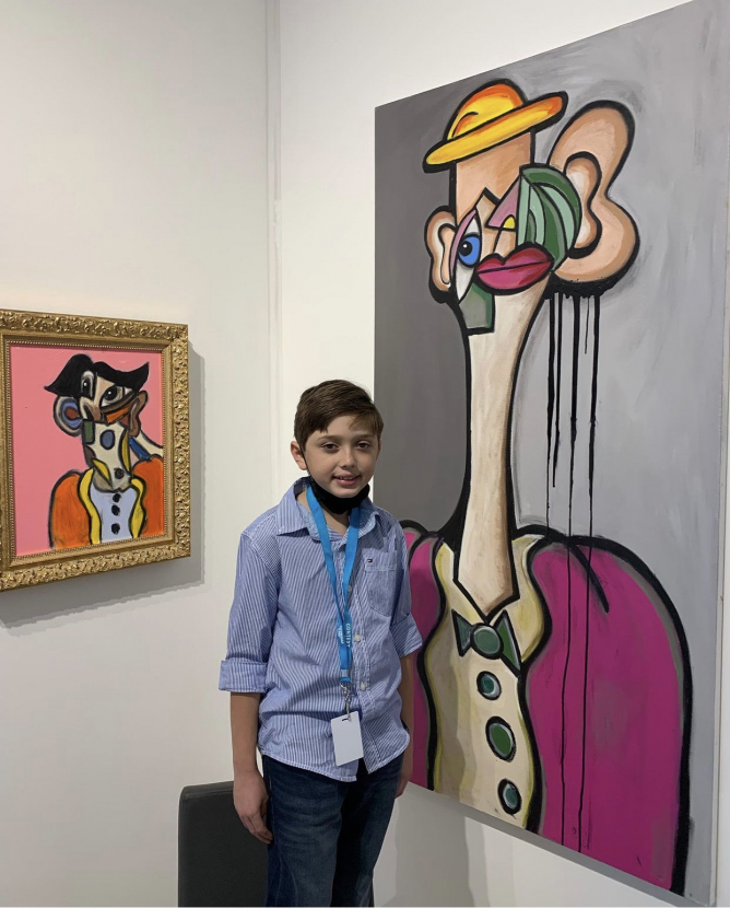 Урлагийн ертөнцөд шинэ нэр: Шуугиан дэгдээж буй 10 настай зураач хүү Андрес Валенсиа