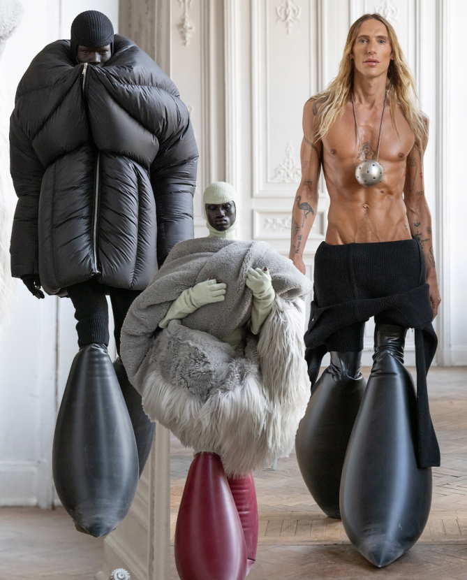 Хиймэл оюун ухаанаар бүтээгдсэн мэт Rick Owens брэндийн цуглуулга