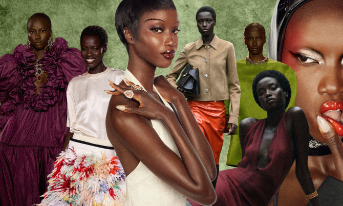 Өнгөт арьст, богино үст моделиуд энэ жилийн голлох загварыг өмслөө