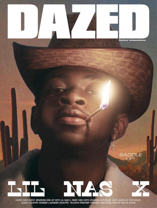 “Трэп Ковбой”: Рэппер Lil Nas X Dazed сэтгүүлийн нүүрэнд
