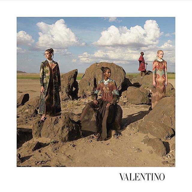 Valentino хавар-зун 2016 сурталчилгааны зураг авалтаа Кэнид хийлээ