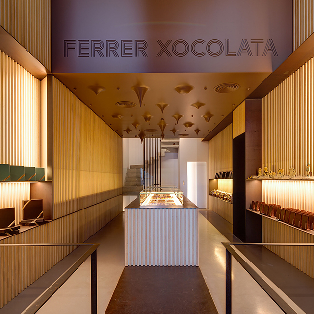 Шоколадны үйлдвэр: Испани даxь Ferrer Xocolata дэлгүүр