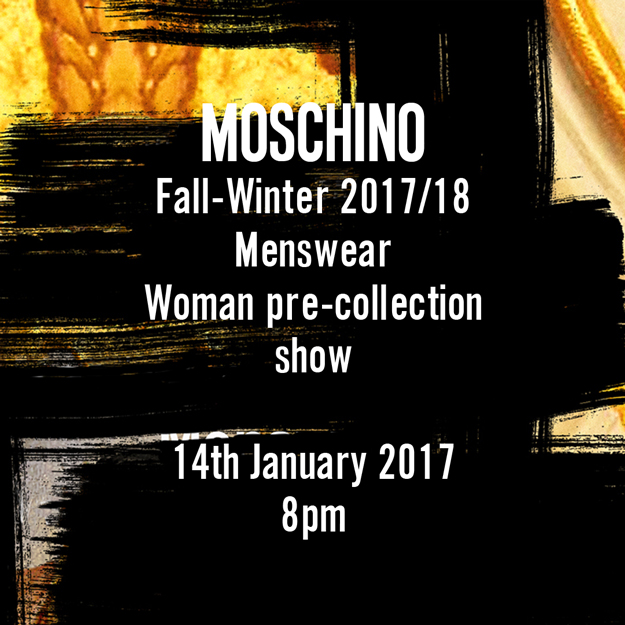 Moschino брэндийн намар-өвөл 2017 эрэгтэй загварын шоу ямар болж өнгөрсөн бэ?