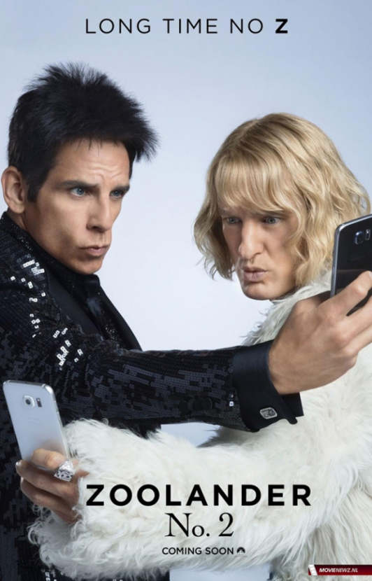 Zoolander 2 киноны постер