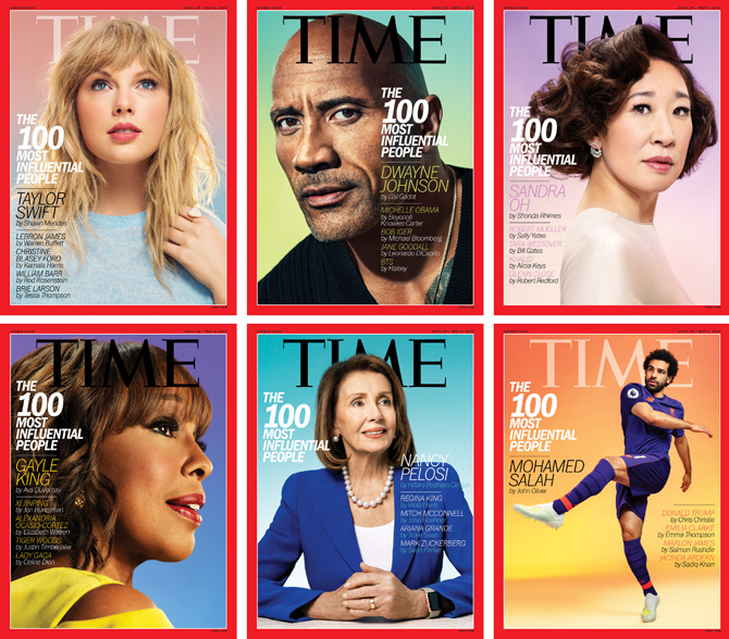 Time сэтгүүл 2019 оны дэлхийн нөлөө бүхий 100 хүнийг нэрлэлээ