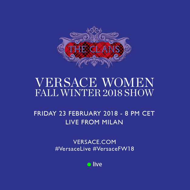 Шууд дамжуулалт: Versace, намар-өвөл 2018 загварын шоуг эндээс үзээрэй