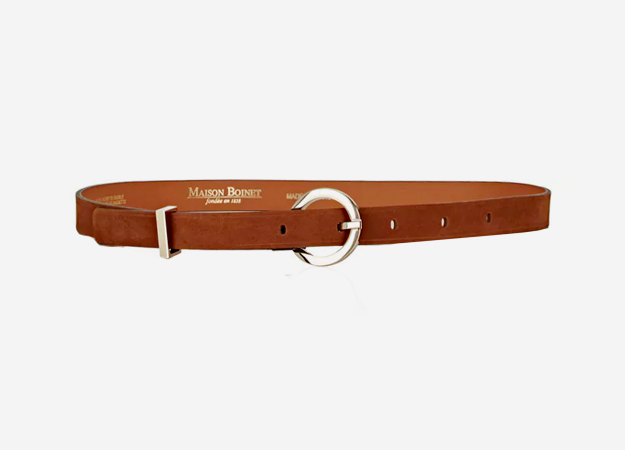 Maison Boinet<p><a id=\"\" style=\"\" href=\"http://www.barneys.com/product/maison-boinet-nubuck-skinny-belt-504755329.html\" target=\"_blank\">Barneys.com</a></p>