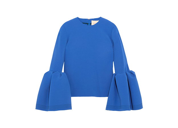 Roksanda<p><a style=\"\" target=\"_blank\" href=\"https://www.net-a-porter.com/mn/en/product/896882/roksanda/truffaut-crepe-top\">net-a-porter.com</a></p>