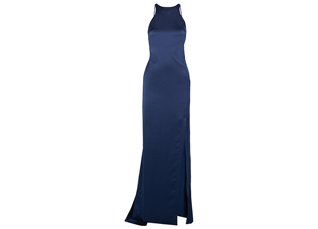 Halston Heritage<p><a style=\"\" target=\"_blank\" href=\"https://www.net-a-porter.com/mn/en/product/893730/halston_heritage/open-back-satin-gown\">net-a-porter.com</a></p>