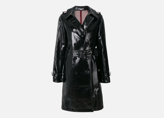 Stella McCartney<p><a id=\"\" style=\"\" href=\"https://www.farfetch.com/uk/shopping/women/stella-mccartney-faux-leather-trench-coat-item-12360812.aspx?storeid=9155&amp;from=listing&amp;tglmdl=1\" target=\"_blank\">Farfetch</a></p>