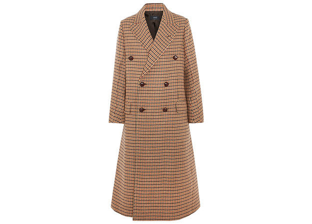 Joseph<p><a style=\"\" target=\"_blank\" href=\"https://www.net-a-porter.com/mn/en/product/908481/joseph/double-breasted-checked-felt-coat\">net-a-porter.com</a></p>