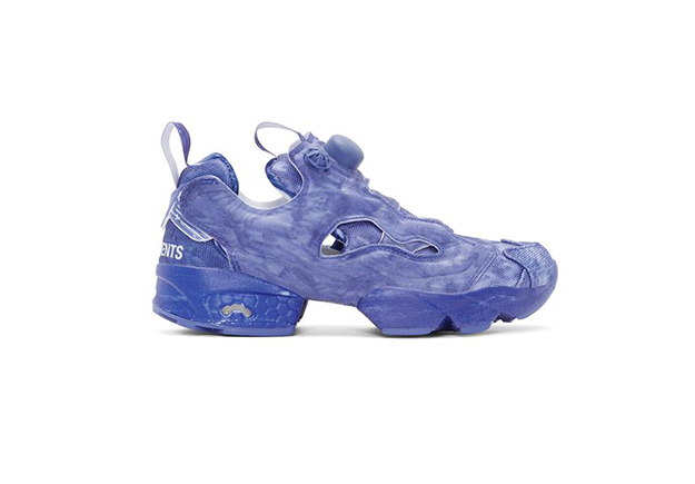 Vetements, Blue Reebok Edition Instapump Fury Sneakers