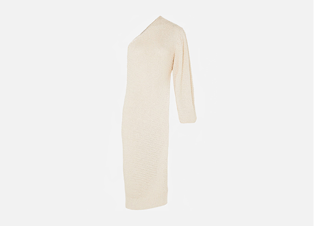 Stella McCartney<p><a id=\"\" style=\"\" href=\"https://www.net-a-porter.com/ru/en/product/1045442/Stella_McCartney/one-shoulder-crochet-knit-tunic\" target=\"_blank\">Net-a-porter</a></p>