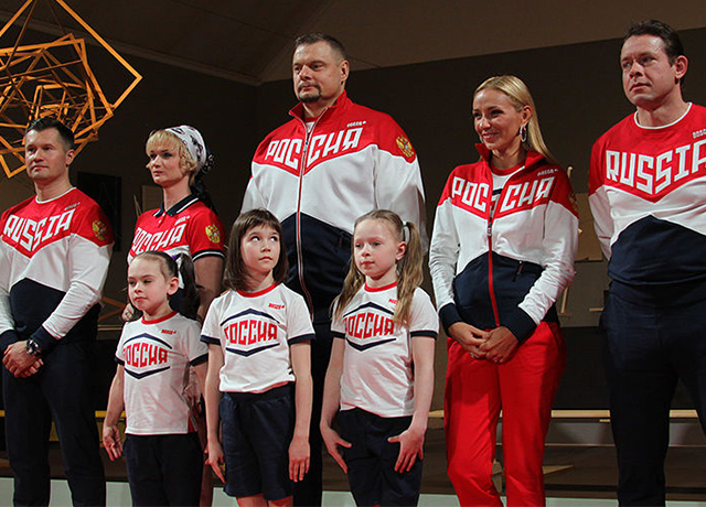 ОХУ-ын Олимпийн шигшээ багийн тамирчдын хувцас