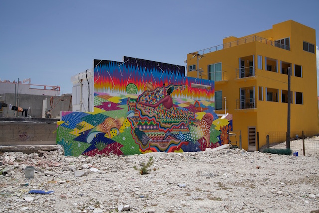 SEA WALLS : Mural for oceans in Mexico by PangeaSeed